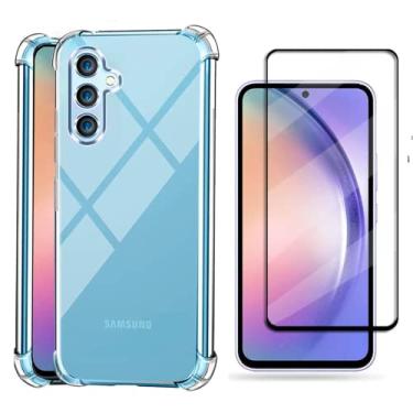 Imagem de Capa Capinha Case Anti Queda + Película 3d Para Galaxy A54 5G 2023 - Phone Palace