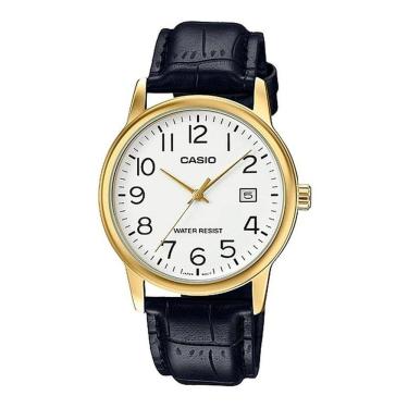 Imagem de Relógio Casio Masculino Analógico Social Dourado MTP-V002GL-7B2UDF