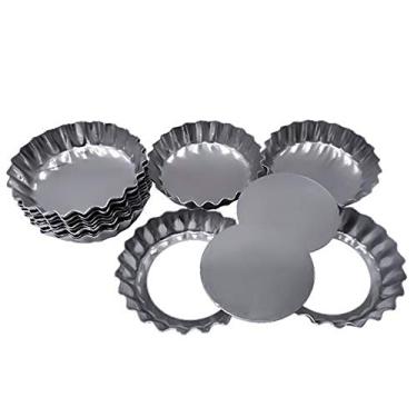 Imagem de Forminha Torta Maça Crespa Fundo Falso 8,4 X1,9 X10cm Doupan