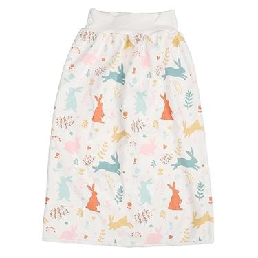 Imagem de Saia de Fralda, Colchão de Incontinência Vestível para Adultos à Prova D'água, Tapetes de Cama Laváveis ​​altamente Absorventes para Enurese, Saia de Treinamento de Xixi à Prova