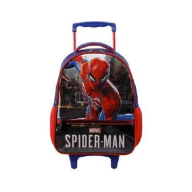 Imagem de Mochila de Rodinhas 16 Grande 40cm Homem Aranha Xeryus 11670