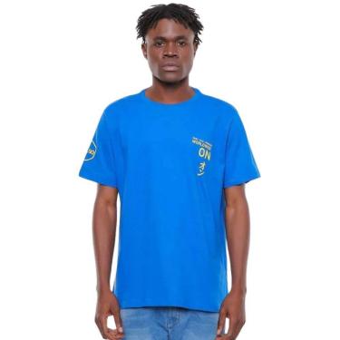 Imagem de Camiseta Masculina Onbongo Agni Azul D743A