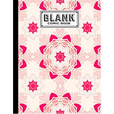 Imagem de Blank Comic Book: Mandalas Cover, Create Your Own Story, Journal, Notebook, Sketchbook for Kids and Adults, 120 Pages - Size 8.5" x 11" Notebook by Ruth Richter