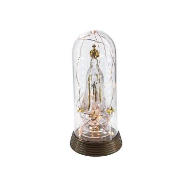 Imagem de Luminária Imagem Nossa Senhora De Fátima Redoma E Luzes