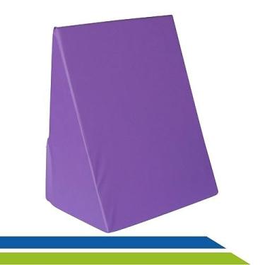 Imagem de Travesseiro Triangular Encosto Antirrefluxo Cirurgia Plástica Amamentação com Capa Impermeável 2516 Bioflorence (Lilás)