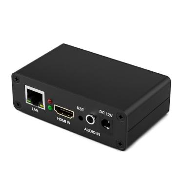 Imagem de Unisheen 1080P 60P hdmi encoder Support SRT,RTMP,RTSP,RTMPS,UDP,HTTP,HLS，Live Stream Broadcast for YouTube, Facebook RTMPS, Wowza, Twitch, etc. video encoder for live streaming