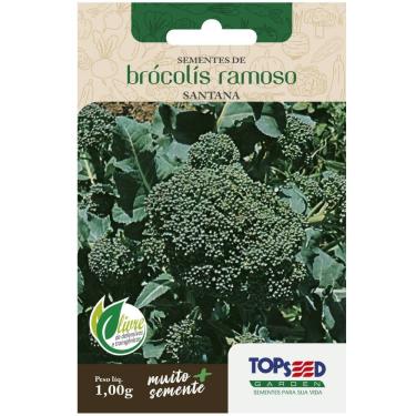 Imagem de Sementes de Brócolis Ramoso Santana TOPSEED