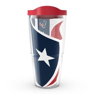 Imagem de Tervis Feito nos EUA parede dupla NFL Houston Texans copo isolado mantém as bebidas frias e quentes, 680 g, colossal