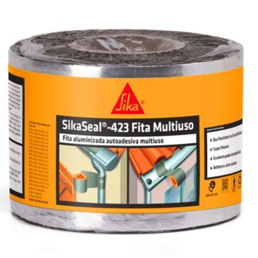 Imagem de SIKASEAL 423 FITA MULTIUSO ALUMINIZADA 10cmX10m SIKA