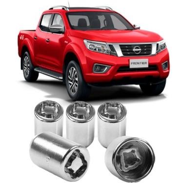 Imagem de Kit Parafuso Porca Antifurto 40CRA Roda Frontier 22 - RODAFUSO/RAY-X