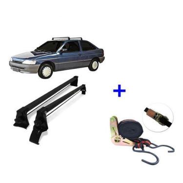 Imagem de Rack Teto E Cinta Carga Escort Sapão 2 Portas 93 A 96 - Vhip, Preto