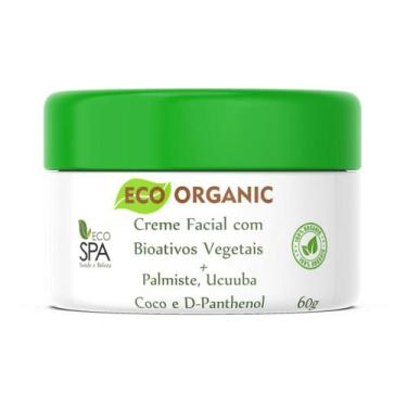 Imagem de Creme Hidratante Facial pós máscara de argila, orgânico 60g - Eco Spa,