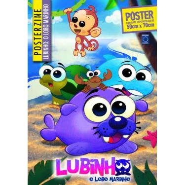Imagem de Pôster Gigante -  Lubinho - O Lobo Marinho - Editora Europa