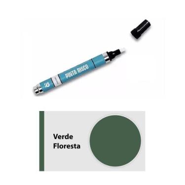 Imagem de Caneta Para Retoque Em Mdf E Madeira - VERDE FLORESTA - PINTA RISCO