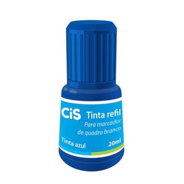 Imagem de Tinta Refil Para Marcador De Quadro Branco 20ml - Cis, Azul