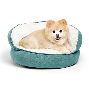 Imagem de Best Friends by Sheri Cama ortopédica Throne High Bolster para gatos e cães em mini piscina