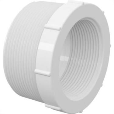 Imagem de Bucha Branca Tigre Reducao Rosca Rosca 3/4X1/2 - Kit C/50, Branco