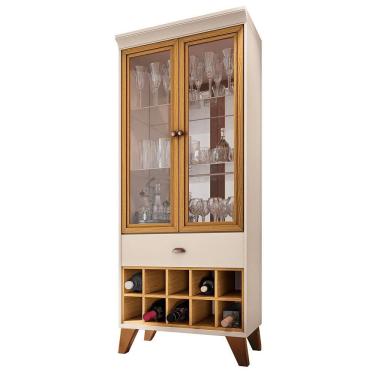 Imagem de Cristaleira Opera Sala de Estar com Adega