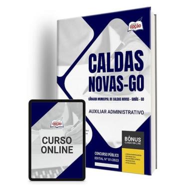 Imagem de Apostila Câmara de Caldas Novas - GO - Auxiliar Administrativo - Apost