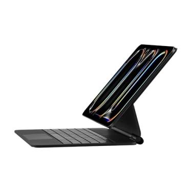 Imagem de mobee Capa Magic Keyboard Para Ipad Pro 13 Polegadas (M4) 2024, Capa Com Teclado Magnético E Trackpad Multitoque, Retroiluminado, Digitação Confortável (Preto, Ipad Pro 13 Polegadas M4 2024)