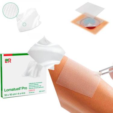 Imagem de Lomatuell Pro Gaze C/ Vaselina E Hidrocoloide 10x10cm 1UN - Lohmann & 