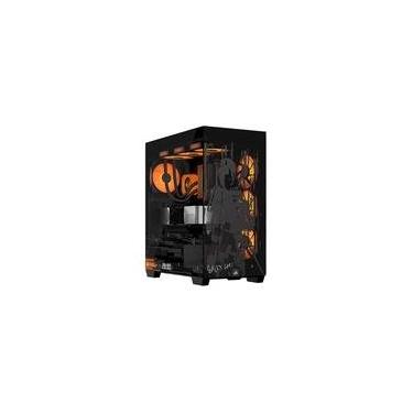 Imagem de Gabinete Gamer Corsair 3500X Case Call of Duty Special Black OPS 6 Edition, Mid Tower, E-ATX Lateral em Vidro, Sem Fans, Preto - CC-9011276-COD