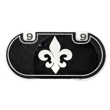 Imagem de TNT Laser Works Table Top Game Point Tracking Dial | Use to Track Any Points, Wounds, or Score | 00-99 Number Range | 3.5" size | Fleur de Lis