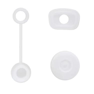 Imagem de Tampa Protetora Canudo Anti Vazamento Compatível com Copo Tumbler 1.0 Protetor Silicone Reutilizável