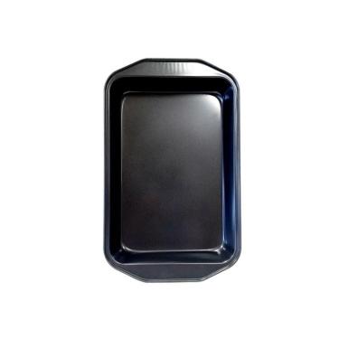 Imagem de Assadeira Retangular Antiaderente Forma Alumínio 20x34cm Utensilio Cozinha Forno Bolos Tortas Pão Culinária Receitas