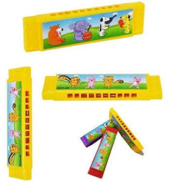 Imagem de Gaita 10 Furos Plastico Junior Color