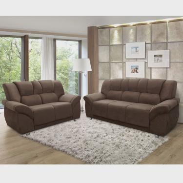 Imagem de Conjunto Estofado 2 e 3 Lugares Cordoba Hellen Estofados