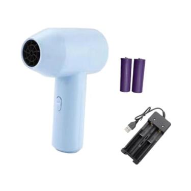 Imagem de WeiLaiKeQi Air Blower Pintura de carro Limpeza de carros elétricos Duster recarregável para o teclado Sofá de limpeza para casa de mesa, Azul