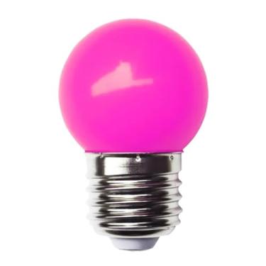 Imagem de Lâmpada Bolinha Decorativa LED Rosa G45 3W 110V