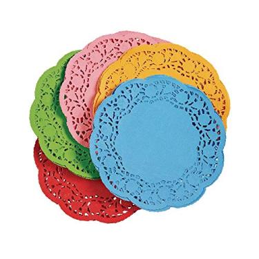 Imagem de Colorations Doilies redondos sortidos DOILIES 15,24 cm (pacote com 120)