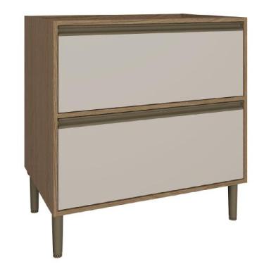 Imagem de Módulo Inferior 01 Gaveta 01 Porta Basculante Cozinha Vitória - Móveis