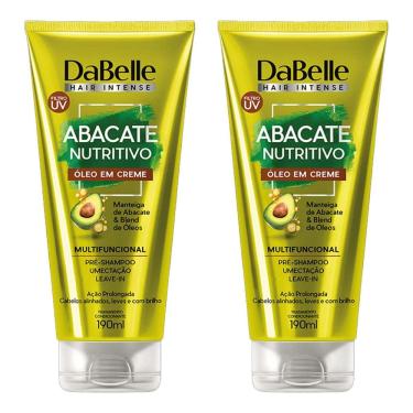 Imagem de Kit 2 und Dabelle Óleo em Creme Abacate Nutritivo 190ml