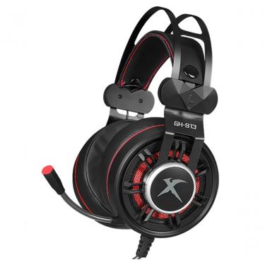 Imagem de Fone Headset Para Jogos Xtrike Me Stereo Gh-913 Preto/vermelho