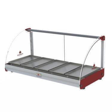 Imagem de Estufa Curva Elétrica Progás Vermelha 5 Bandejas 220v Prv-05e