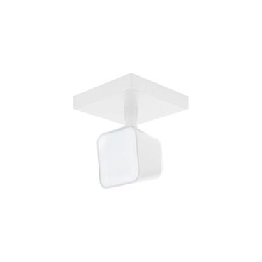 Imagem de Spot De Sobrepor Nordecor Cylin Quadrado Led 7w Bivolt Branco 6266