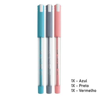 Imagem de Caneta Gel Bpx Cis - 0.7-1.0mm Kit C- 3 (az-vm-pt)