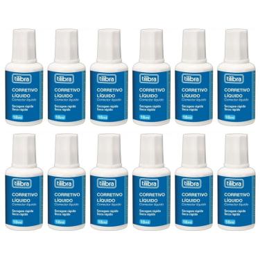 Imagem de Caixa Corretivo Liquido Tilibra - 18ml C- 12 Unidades