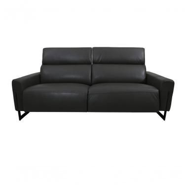 Imagem de Sofá Reclinável Elétrico De Couro Legend Graphite - Mempra