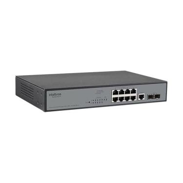 Imagem de Switch Gerenciavel 8p Gigabit 10-100-1000 + 2p Mini Gbic Sg 1002 Mr L2+ 4760041