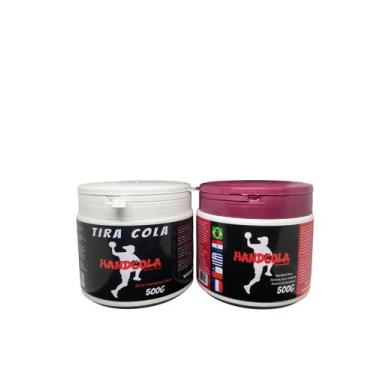 Imagem de Combo Cola 500g + Tira cola 500g Pasta - Handcola, Fúcsia escuro
