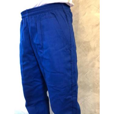 Imagem de Calça Brim Azul Royal Uniforme Profissional - Fornari