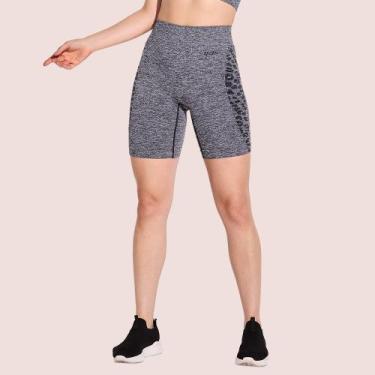 Imagem de Bermuda Feminina Legging Cós Alto Trifil Sem Costura Sport, Preto, P