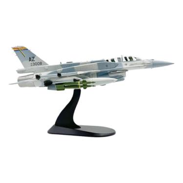 Imagem de MERIGLARE 1/72 F-16F Diecast Avião Modelo Realista Avião Crianças Brinquedos Adultos Presentes Liga Avião de Caça para Mesa Sala de Estar Desktop