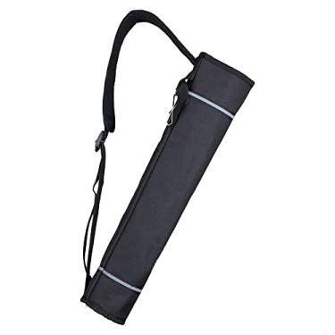 Imagem de Syansju Aljava De Nylon Para Arco E Flecha, Mochila Quadril, Estilo Dupla Utilização, Bolsa Grande Capacidade, Recurvo, Alvo Prática (Preto)