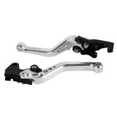 Imagem de Manete Esportivo Curto Off Racer Cb 250f Twister Cg 150 A Disco, Prata