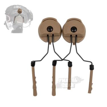 Imagem de FMATAL GEAR Adaptador de trilho ARC para fone de ouvido tático | Airsoft | Caça | Tiro (FG)